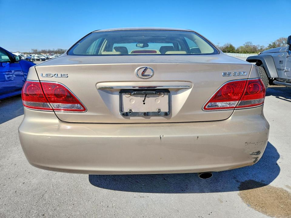 2005 Lexus Es 330 მანქანა იყიდება აუქციონზე, vin: JTHBA30G655058577, აუქციონის ნომერი: 47275306