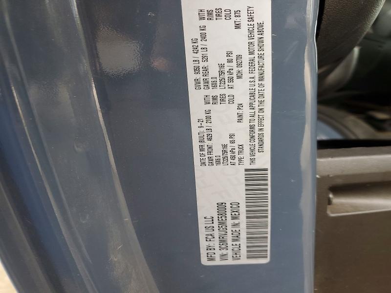 Продажа на аукционе авто 2021 Ram Promaster 3500, vin: 3C6MRVJG5ME580009, номер лота: 46479876