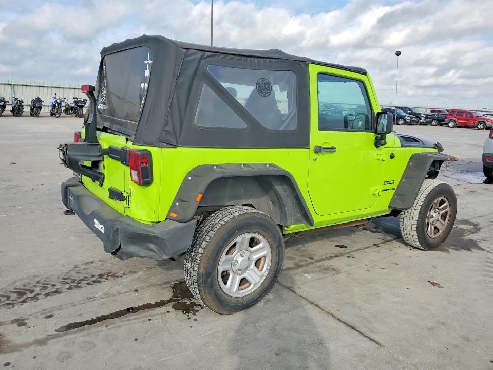 Продажа на аукционе авто 2012 Jeep Wrangler, vin: 1C4AJWAG0CL272471, номер лота: 47391336