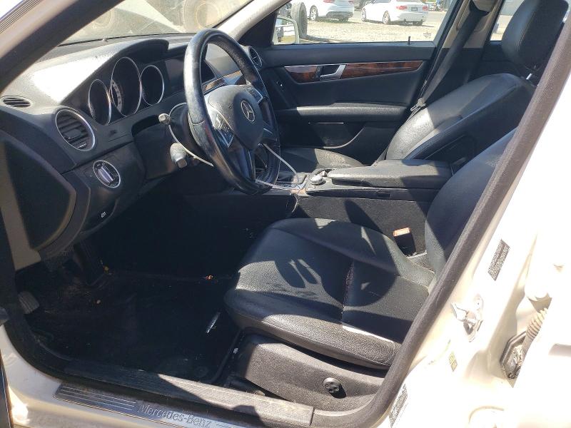 2012 Mercedes-benz C მანქანა იყიდება აუქციონზე, vin: WDDGF8BB2CR199861, აუქციონის ნომერი: 46056546