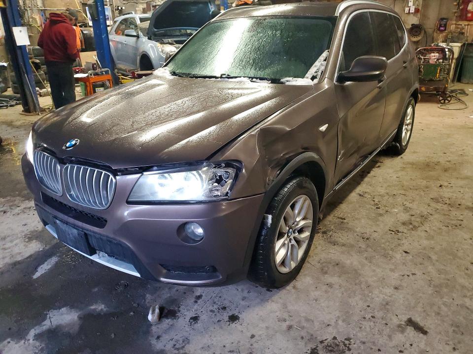 2013 Bmw X3 მანქანა იყიდება აუქციონზე, vin: 5UXWX9C57D0A25826, აუქციონის ნომერი: 47333666