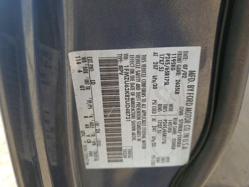 Aukcja sprzedaży 2002 Ford Explorer, vin: 1FMZU63K82UD48731, numer aukcji: 79391315
