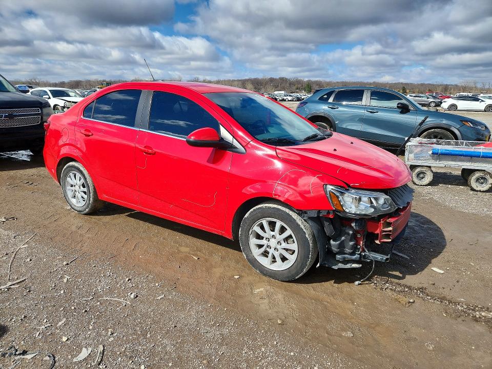 2017 Chevrolet Sonic მანქანა იყიდება აუქციონზე, vin: 1G1JD5SH7H4116320, აუქციონის ნომერი: 45862526