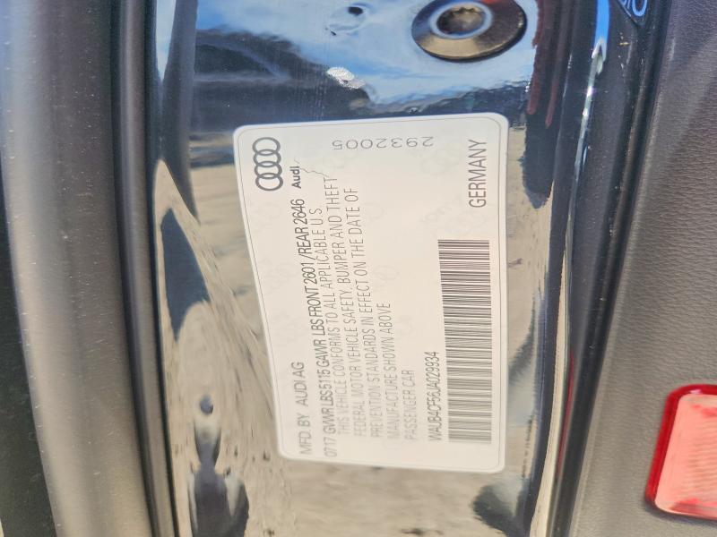2018 Audi S5 მანქანა იყიდება აუქციონზე, vin: WAUB4CF56JA029934, აუქციონის ნომერი: 45958406