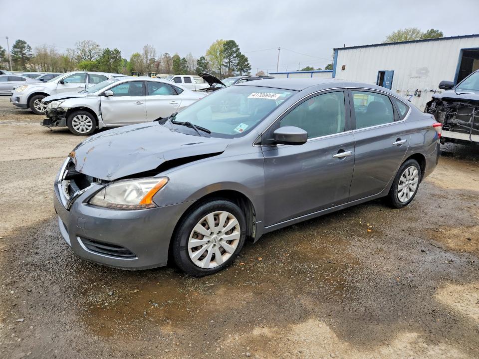 41709956 :رقم المزاد ، 3N1AB7AP2FL668500 vin ، 2015 Nissan Sentra مزاد بيع