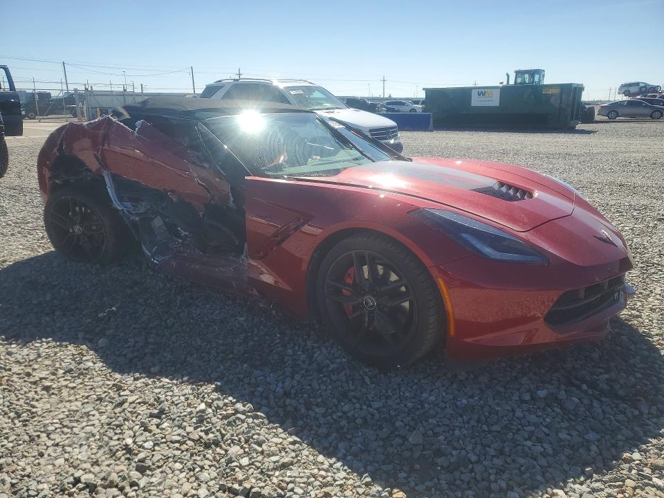 79625425 :رقم المزاد ، 1G1YK3D70F5106474 vin ، 2015 Chevrolet Corvette مزاد بيع