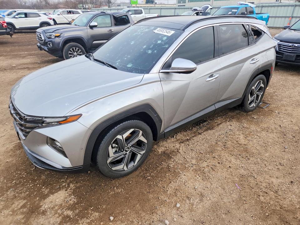 46952546 :رقم المزاد ، 5NMJE3DE8RH372082 vin ، 2024 Hyundai Tucson مزاد بيع