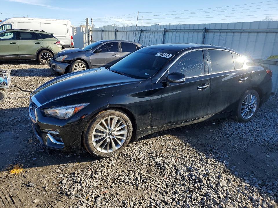 Продажа на аукционе авто 2021 Infiniti Q50, vin: JN1EV7BR7MM752968, номер лота: 75683355