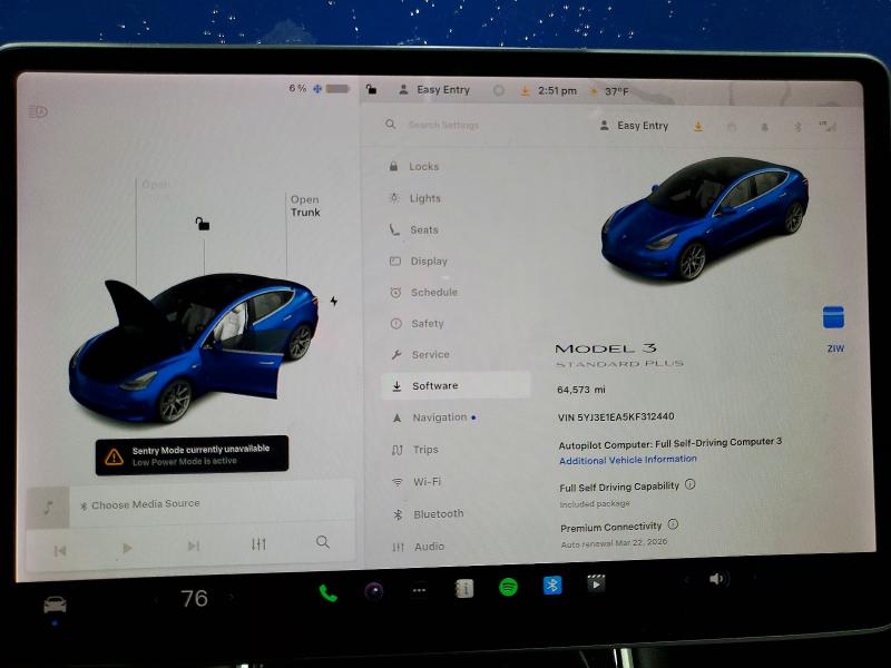 Продаж на аукціоні авто 2019 Tesla Model 3, vin: 5YJ3E1EA5KF312440, номер лоту: 72201015