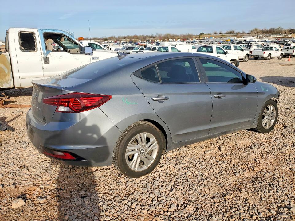 2019 Hyundai Elantra მანქანა იყიდება აუქციონზე, vin: KMHD84LF6KU764654, აუქციონის ნომერი: 45868926
