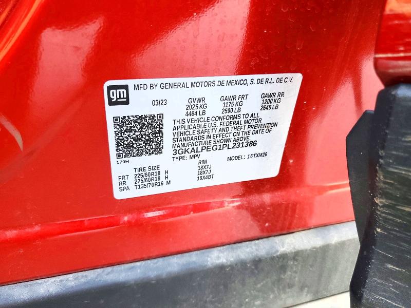 Aukcja sprzedaży 2023 Gmc Terrain, vin: 3GKALPEG1PL231386, numer aukcji: 47339826