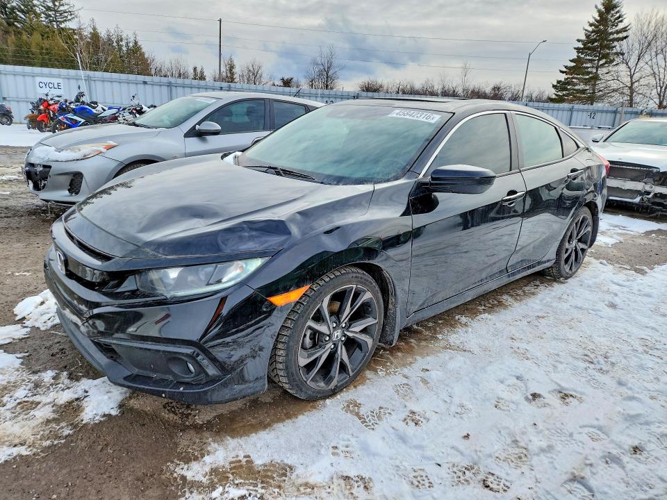 45842316 :رقم المزاد ، 2HGFC2F80LH034869 vin ، 2020 Honda Civic مزاد بيع