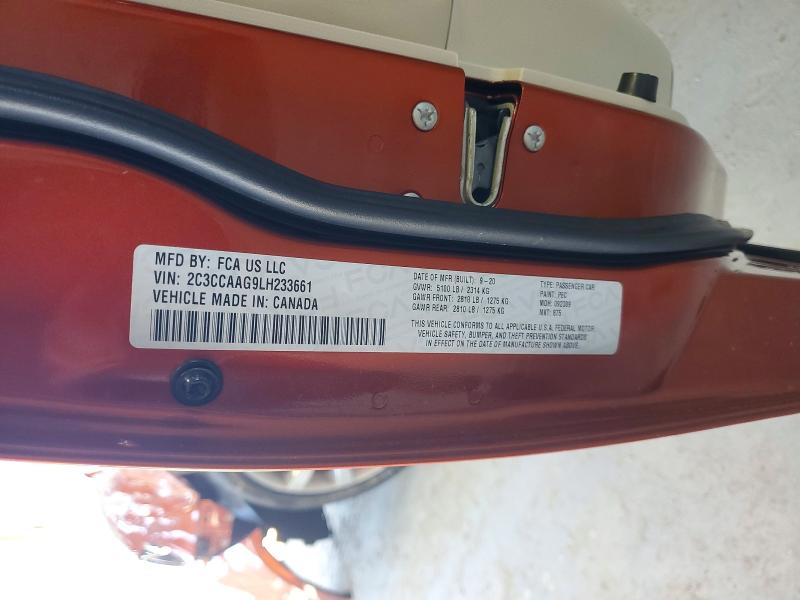 Aukcja sprzedaży 2020 Chrysler 300, vin: 2C3CCAAG9LH233661, numer aukcji: 46484406