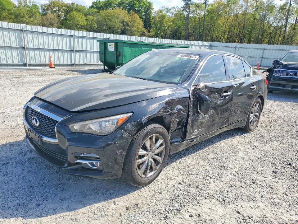 2016 Infiniti Q50 მანქანა იყიდება აუქციონზე, vin: JN1EV7AP3GM302299, აუქციონის ნომერი: 48006506