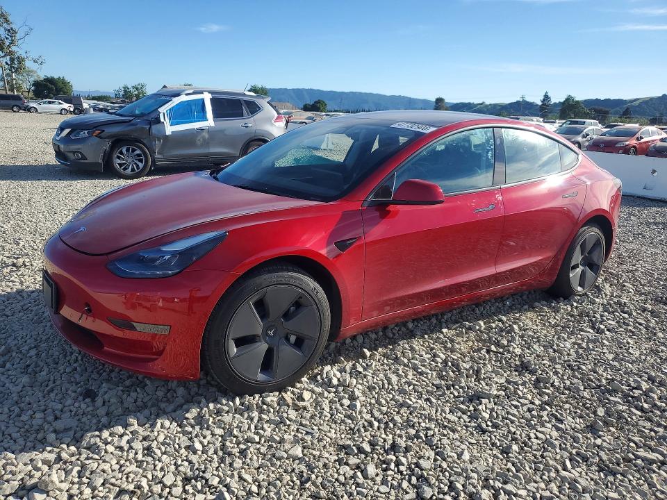 Aukcja sprzedaży 2022 Tesla Model 3, vin: 5YJ3E1EA1NF351479, numer aukcji: 47732906