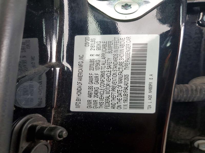 Aukcja sprzedaży 2020 Acura Tlx, vin: 19UUB1F64LA012505, numer aukcji: 79487935