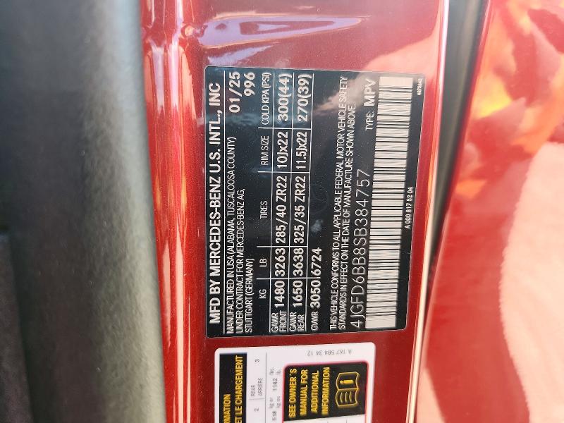 Aukcja sprzedaży 2025 Mercedes-benz Gle Coupe, vin: 4JGFD6BB8SB384757, numer aukcji: 41805546