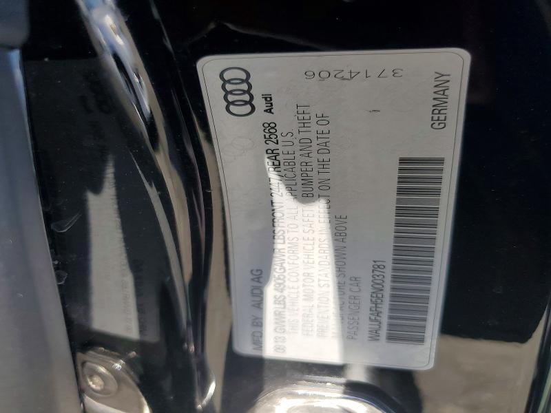 Продаж на аукціоні авто 2014 Audi A5, vin: WAUJFAFH5EN003781, номер лоту: 46388136