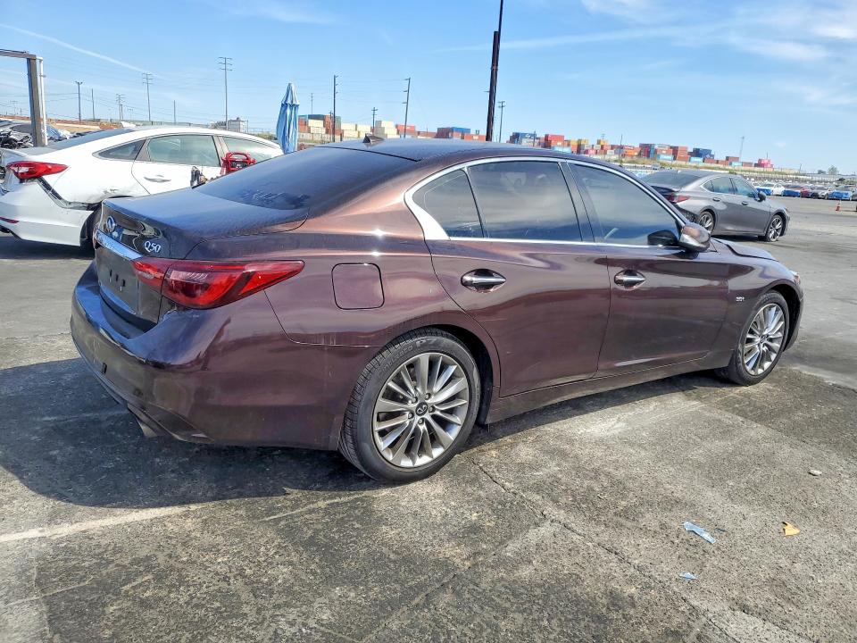 47619236 :رقم المزاد ، JN1EV7AP3LM201936 vin ، 2020 Infiniti Q50 مزاد بيع
