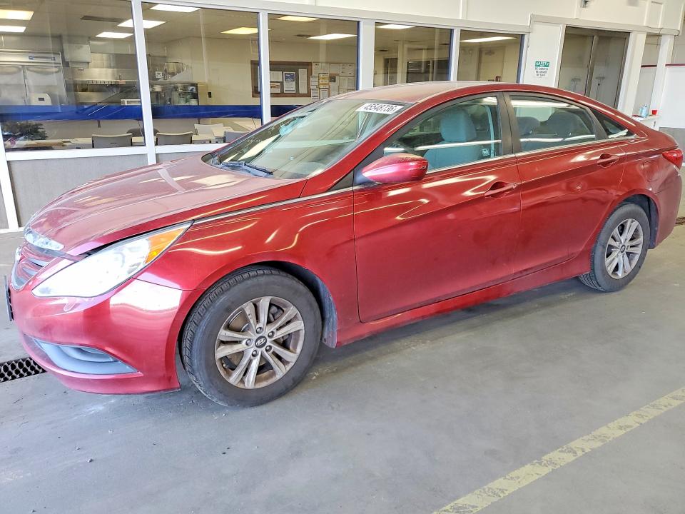 2014 Hyundai Sonata მანქანა იყიდება აუქციონზე, vin: 5NPEB4AC1EH869295, აუქციონის ნომერი: 45548736