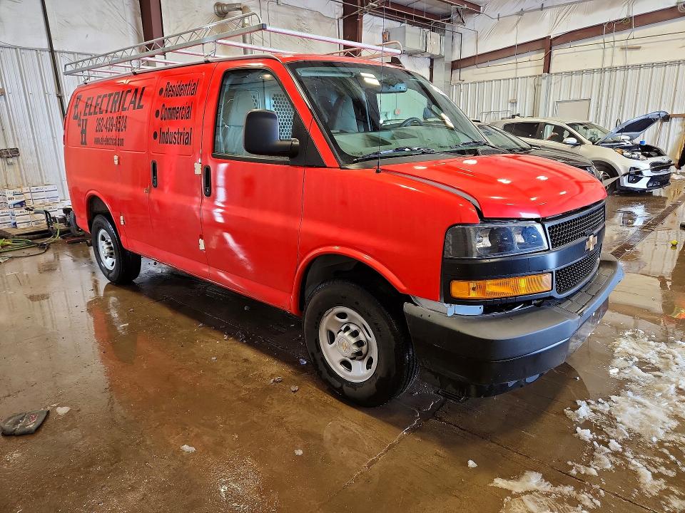 46387086 :رقم المزاد ، 1GCWGAF77S1272557 vin ، 2025 Chevrolet Express G2500 مزاد بيع