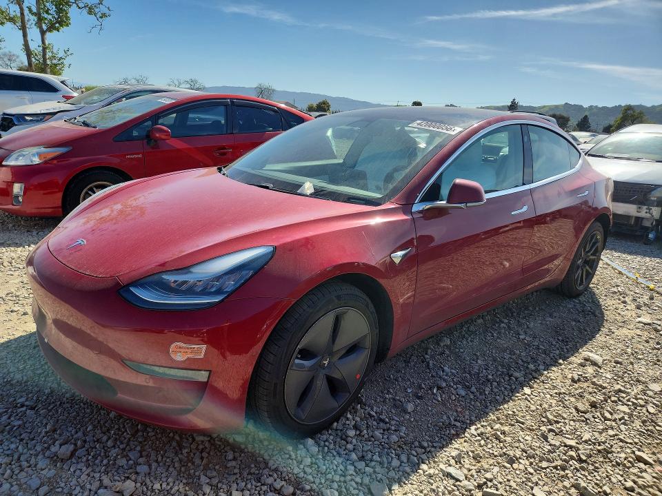 Продажа на аукционе авто 2019 Tesla Model 3, vin: 5YJ3E1EB7KF533594, номер лота: 42000056