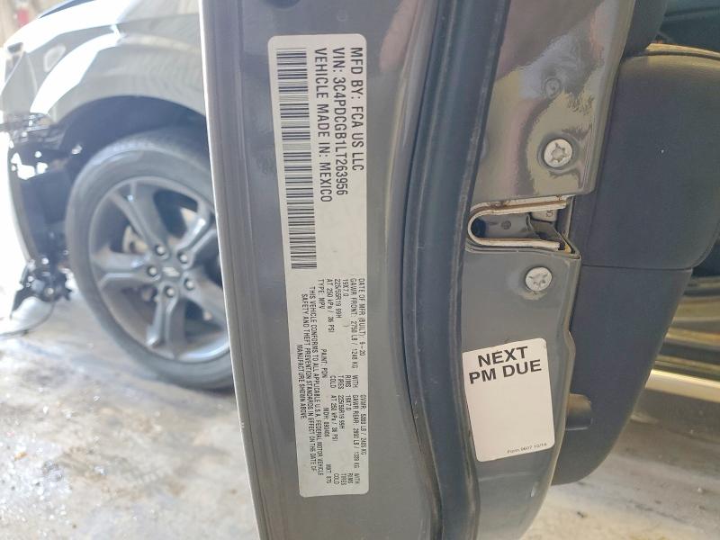 2020 Dodge Journey მანქანა იყიდება აუქციონზე, vin: 3C4PDCGB1LT263956, აუქციონის ნომერი: 47439046