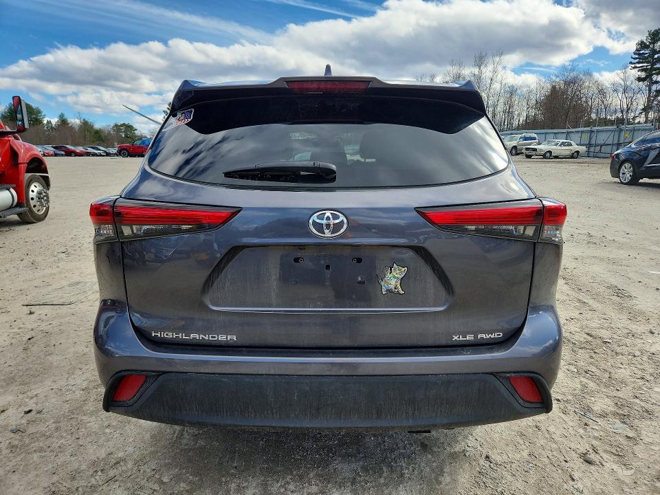 45578676 :رقم المزاد ، 5TDHZRBH7MS081906 vin ، 2021 Toyota Highlander مزاد بيع