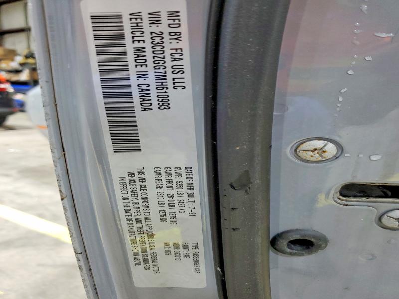Продажа на аукционе авто 2021 Dodge Challenger, vin: 2C3CDZGG7MH610993, номер лота: 46143356