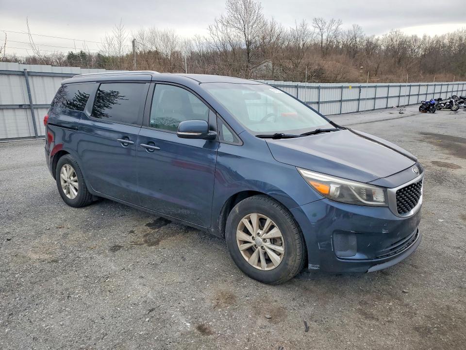 2016 Kia Sedona მანქანა იყიდება აუქციონზე, vin: KNDMB5C18G6093743, აუქციონის ნომერი: 46136786