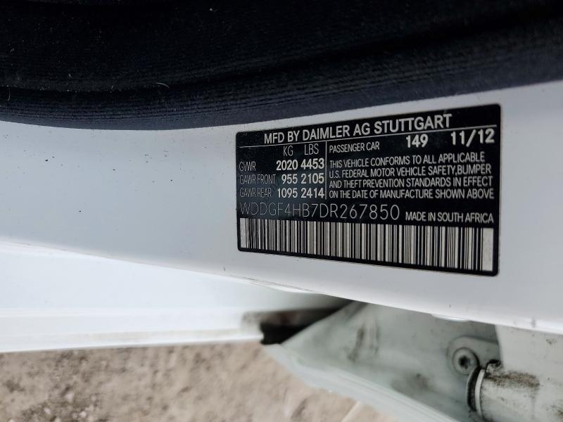 Aukcja sprzedaży 2013 Mercedes-benz C, vin: WDDGF4HB7DR267850, numer aukcji: 79692415