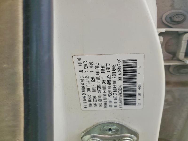 41830646 :رقم المزاد ، JH4CU26679C018286 vin ، 2009 Acura Tsx مزاد بيع