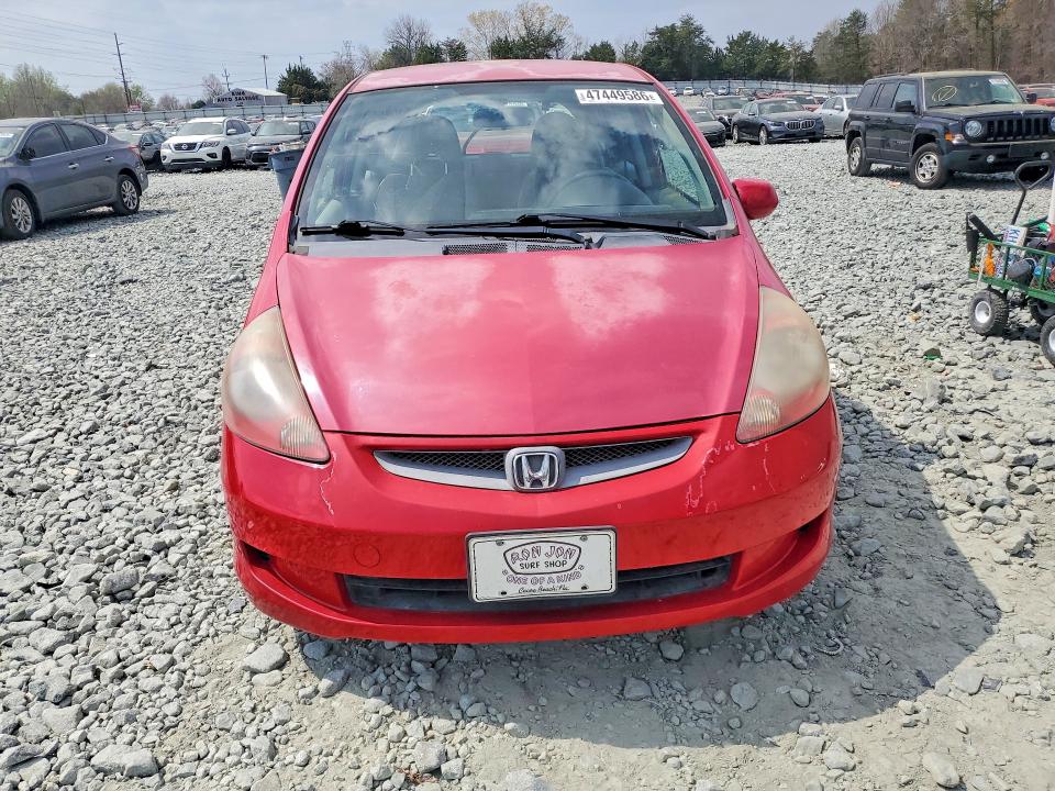 2007 Honda Fit მანქანა იყიდება აუქციონზე, vin: JHMGD38487S045616, აუქციონის ნომერი: 47449586