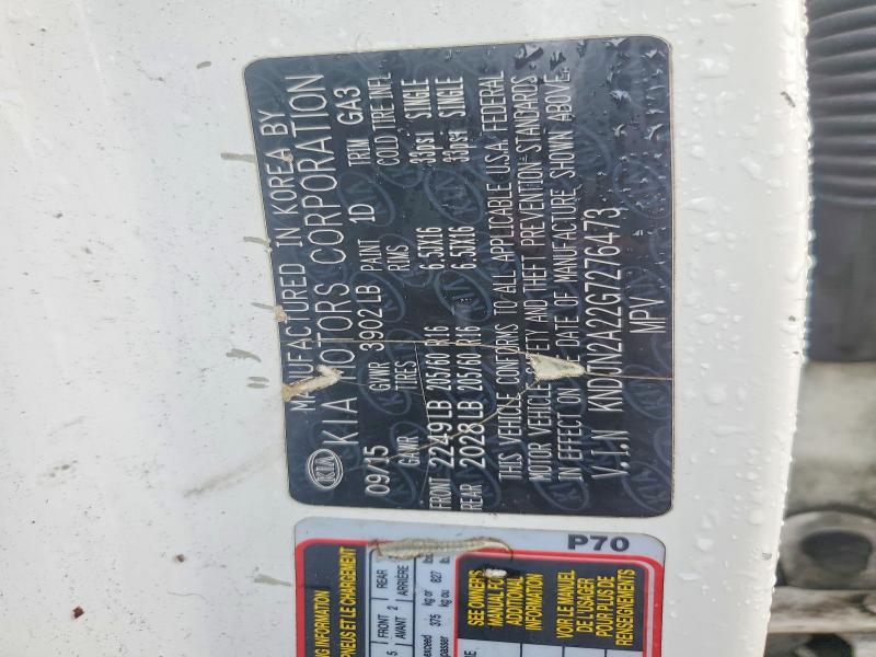 2016 Kia Soul მანქანა იყიდება აუქციონზე, vin: KNDJN2A22G7276473, აუქციონის ნომერი: 46108616