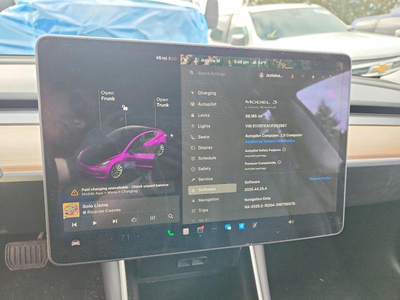 78909405 :رقم المزاد ، 5YJ3E1EA1JF052567 vin ، 2018 Tesla Model 3 مزاد بيع