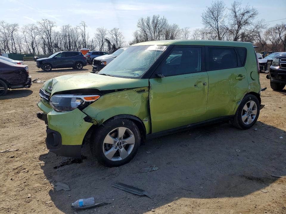 2019 Kia Soul მანქანა იყიდება აუქციონზე, vin: KNDJN2A21K7917024, აუქციონის ნომერი: 47618186