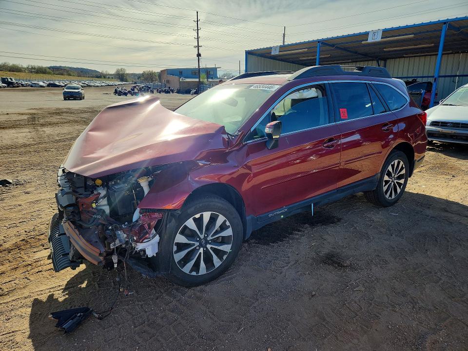2016 Subaru Outback მანქანა იყიდება აუქციონზე, vin: 4S4BSBNC2G3359095, აუქციონის ნომერი: 46534446