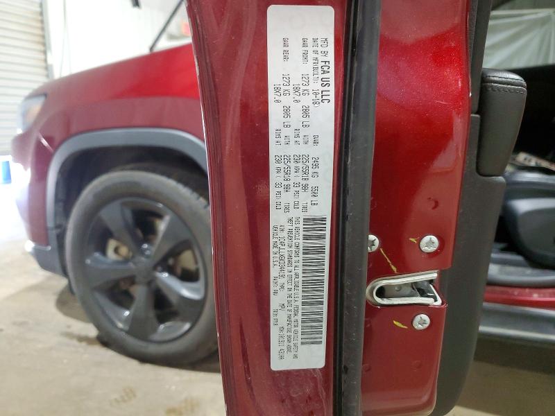 51882406 :رقم المزاد ، 1C4PJLLX6KD344191 vin ، 2019 Jeep Cherokee مزاد بيع
