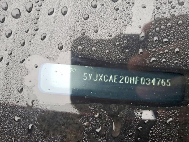 Aukcja sprzedaży 2017 Tesla Model X, vin: 5YJXCAE20HF034765, numer aukcji: 79797635