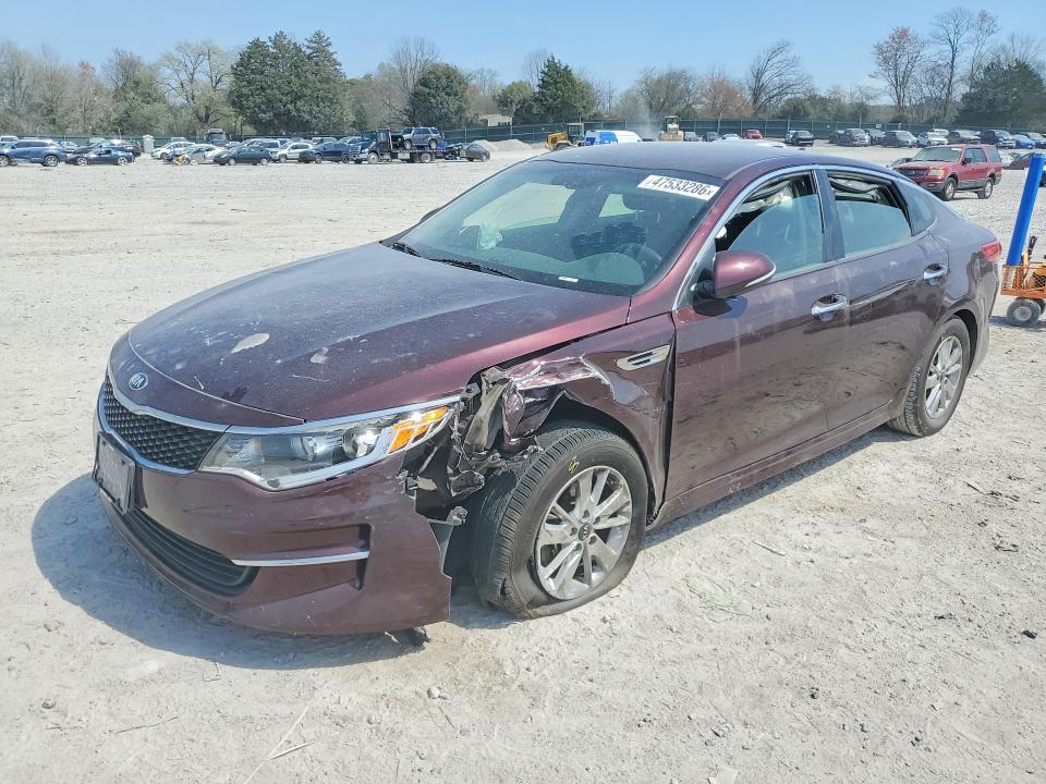Aukcja sprzedaży 2018 Kia Optima, vin: 5XXGT4L36JG184427, numer aukcji: 47533286