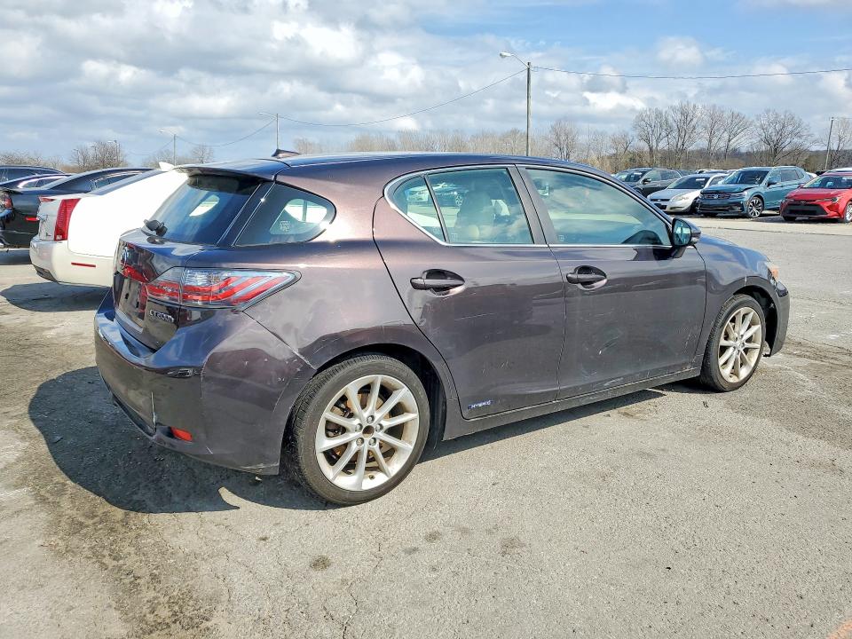 45572316 :رقم المزاد ، JTHKD5BH4C2116757 vin ، 2012 Lexus Ct 200h مزاد بيع
