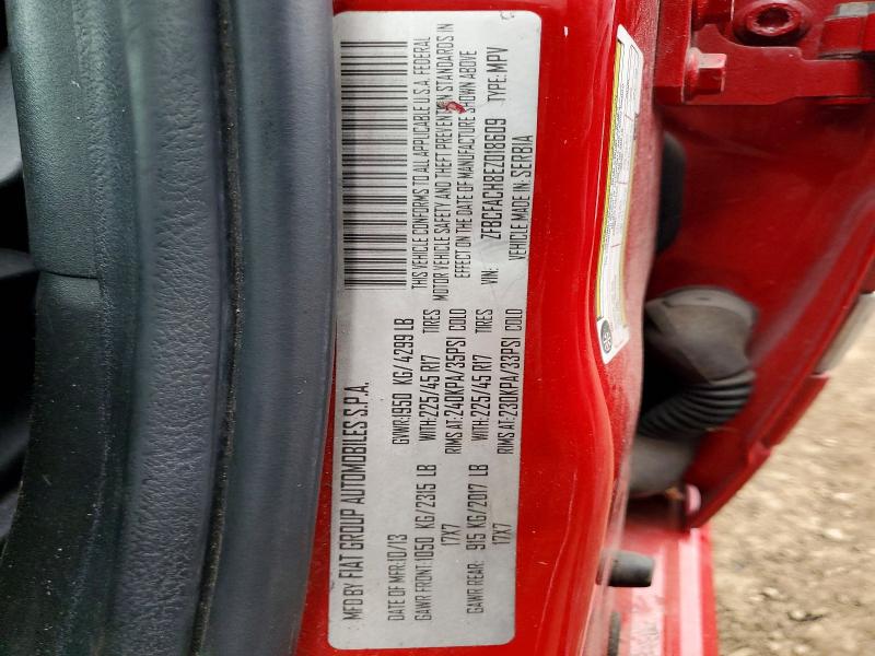 Продажа на аукционе авто 2014 Fiat 500l, vin: ZFBCFACH8EZ018609, номер лота: 48273336