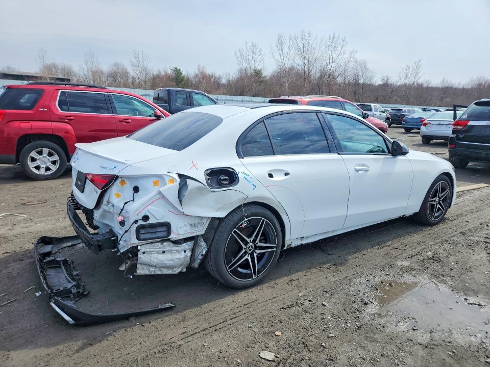 2022 Mercedes-benz C მანქანა იყიდება აუქციონზე, vin: W1KAF4HB2NR018217, აუქციონის ნომერი: 47945286
