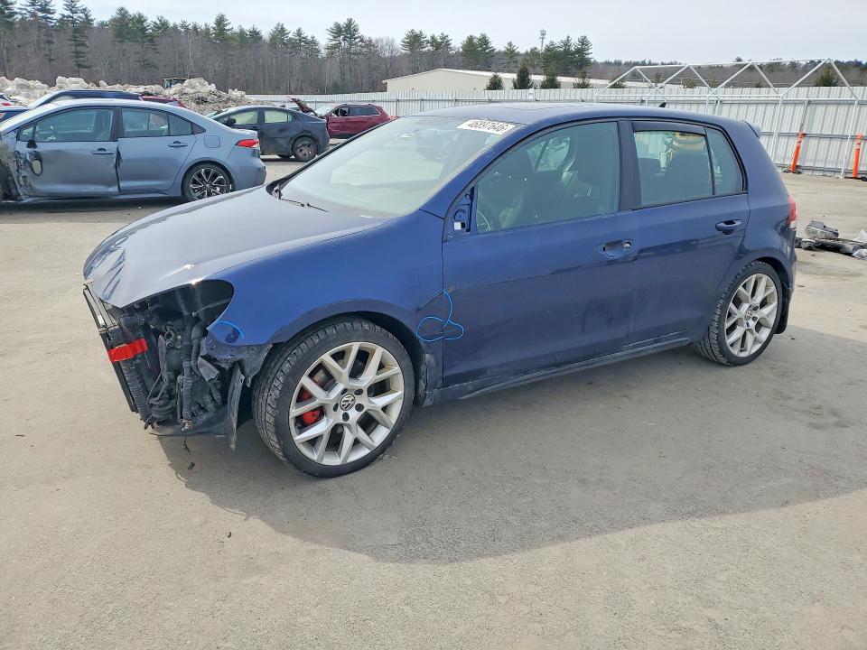 2013 Volkswagen Gti მანქანა იყიდება აუქციონზე, vin: WVWHD7AJ1DW091869, აუქციონის ნომერი: 46897646