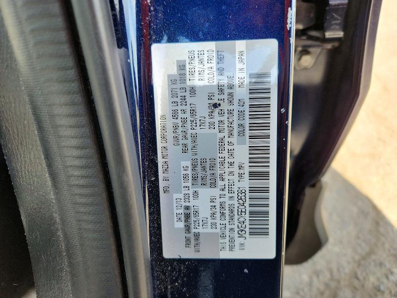 2014 Mazda Cx-5 მანქანა იყიდება აუქციონზე, vin: JM3KE4CY5E0426381, აუქციონის ნომერი: 47410516