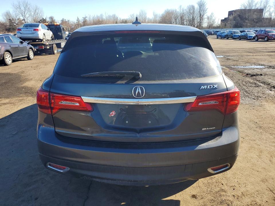 2016 Acura Mdx მანქანა იყიდება აუქციონზე, vin: 5FRYD4H2XGB025468, აუქციონის ნომერი: 41740596