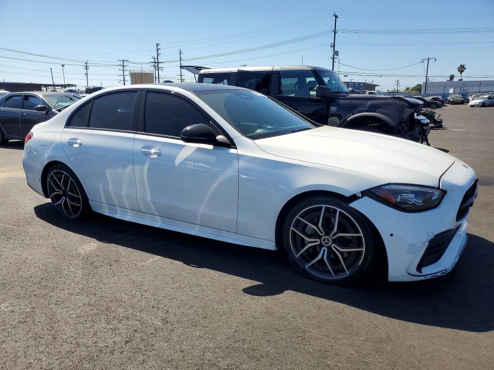 2022 Mercedes-benz C მანქანა იყიდება აუქციონზე, vin: W1KAF4GB4NR018771, აუქციონის ნომერი: 45471716