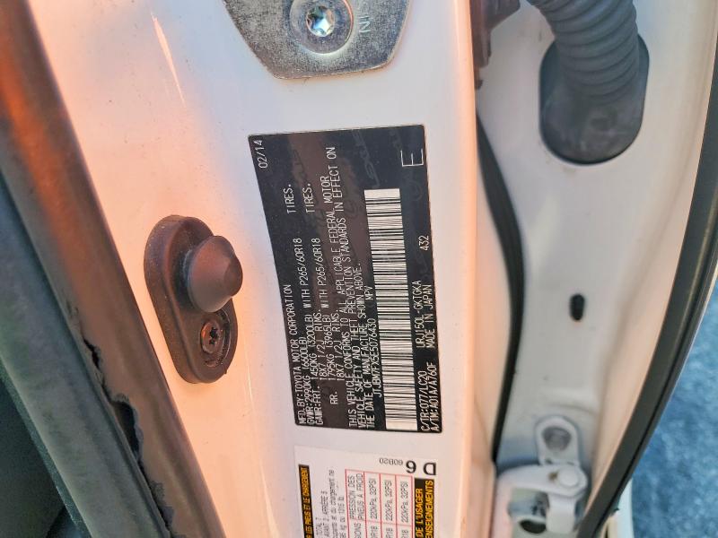 Продажа на аукционе авто 2014 Lexus Gx 460, vin: JTJBM7FX5E5076430, номер лота: 46100056