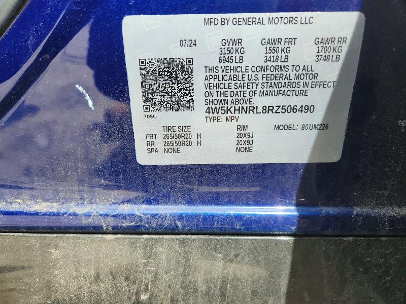 Продаж на аукціоні авто 2024 Acura Zdx, vin: 4W5KHNRL8RZ506490, номер лоту: 46491806