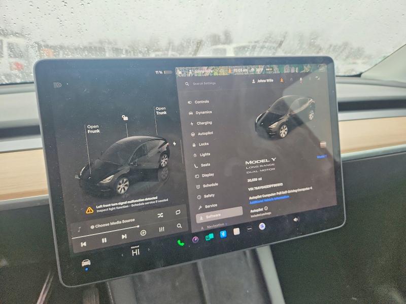 2023 Tesla Model Y მანქანა იყიდება აუქციონზე, vin: 7SAYGAEE5PF961913, აუქციონის ნომერი: 78217625